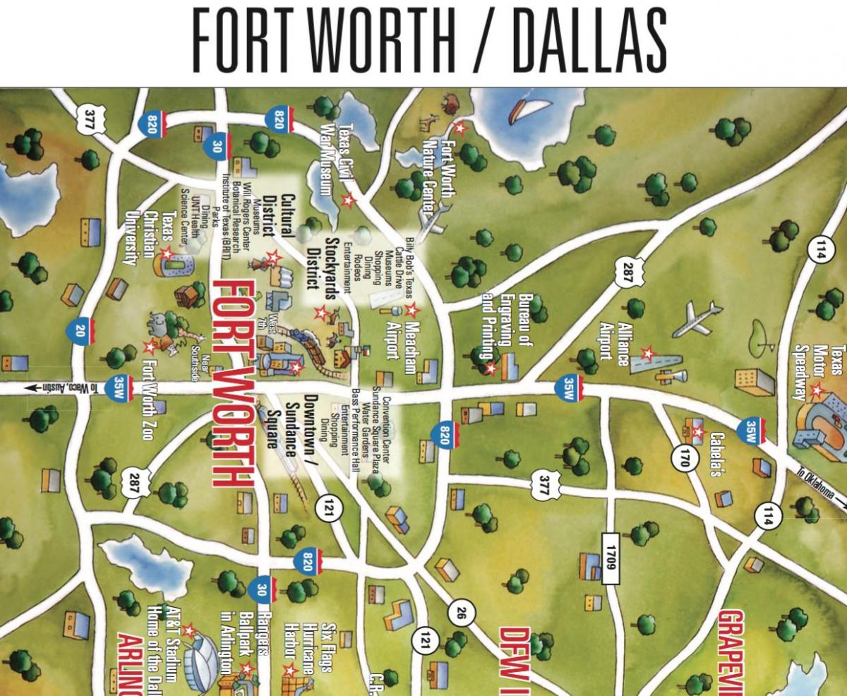 mapu Dallas Fort Worth area